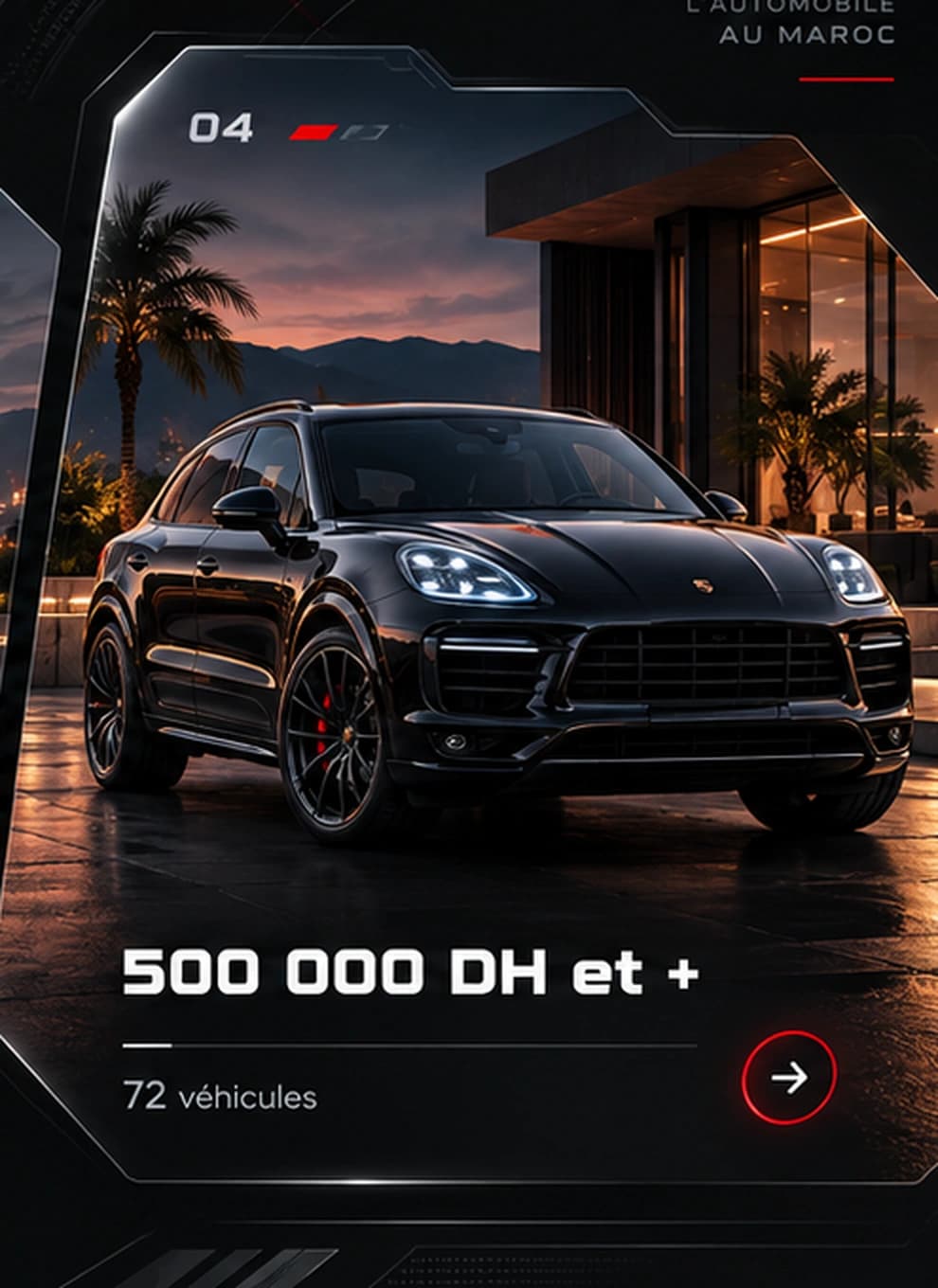 MAALAL CARS Budget Tier 04 — 500 000 DH et +