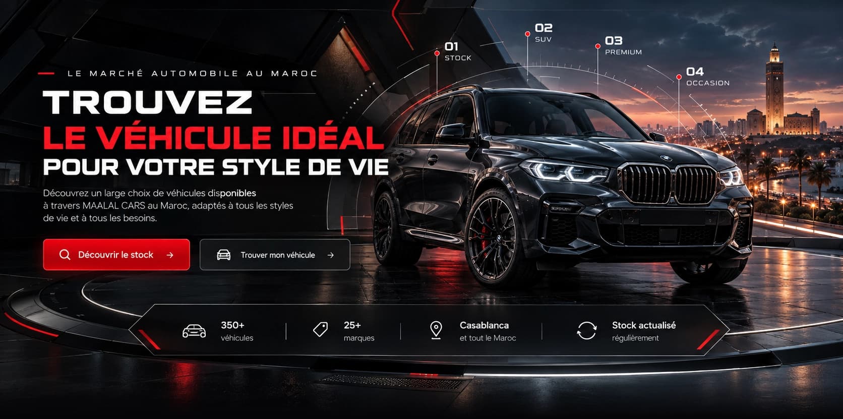 MAALAL CARS — Trouvez le véhicule idéal pour votre style de vie