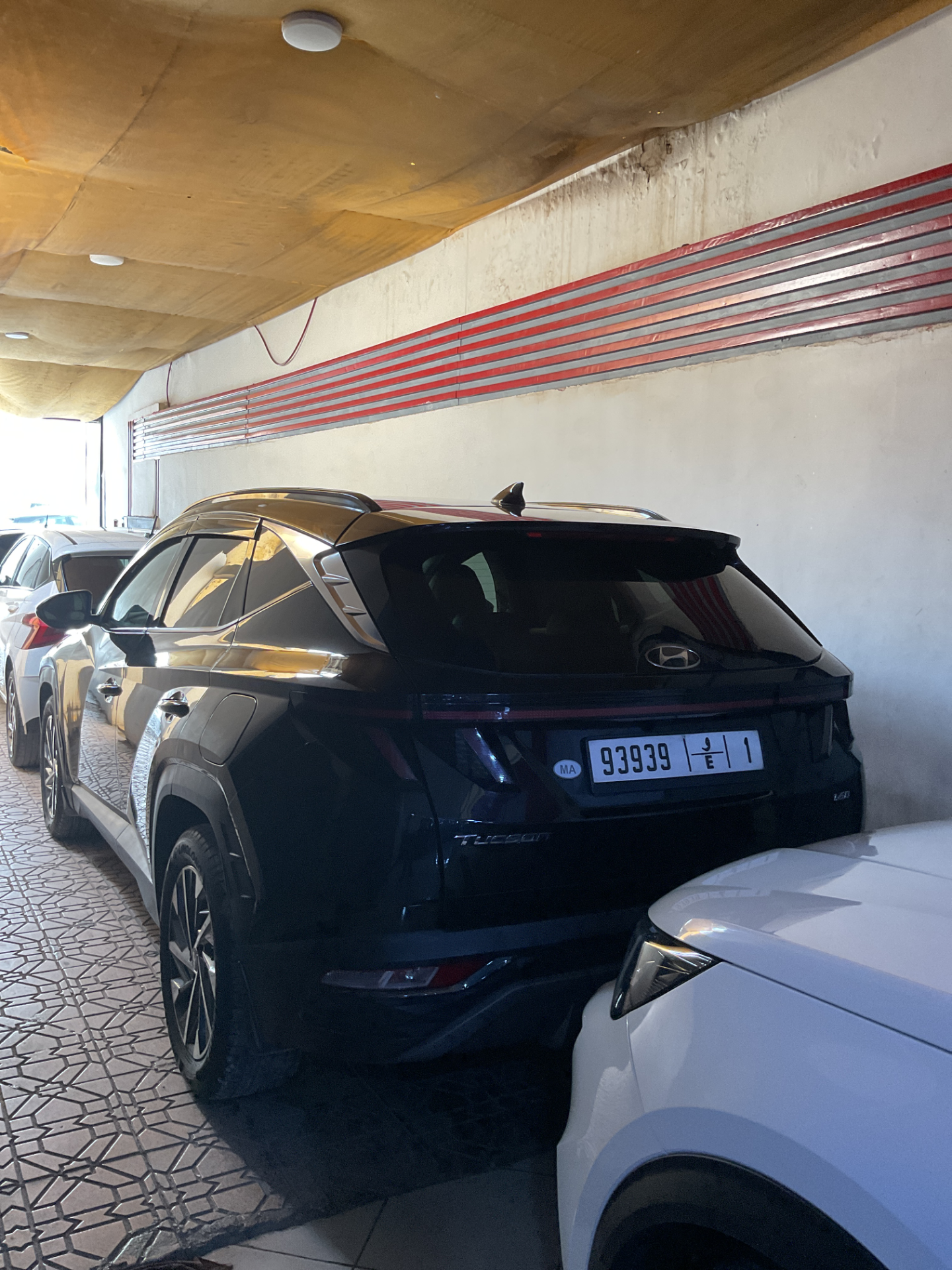 HYUNDAI TUCSON- VITESSE BOUTON
